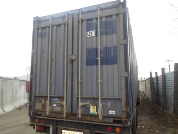 40PW фут широкий стандартный контейнер